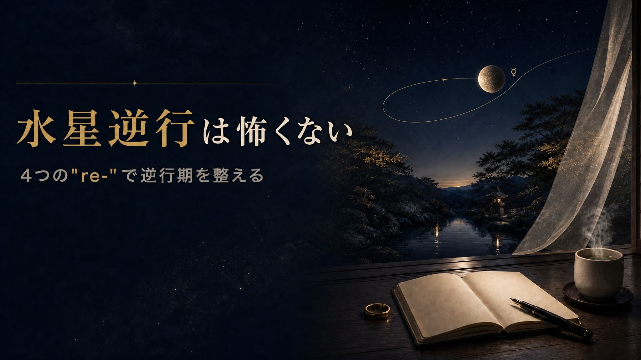 水星逆行の過ごし方