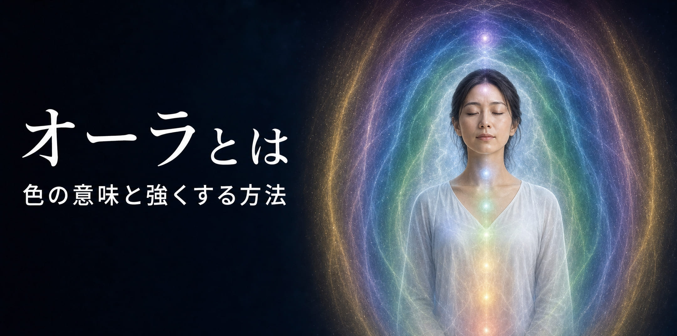 オーラとは。色の意味と強くする方法