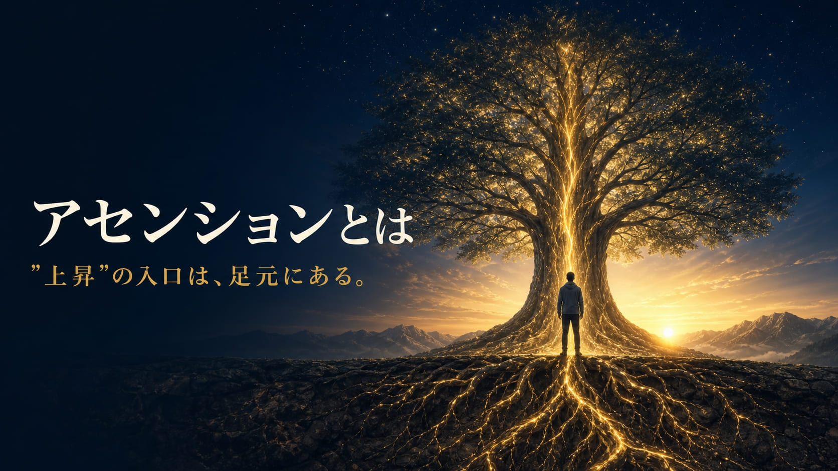 アセンションとは、上昇の入り口は足元にある